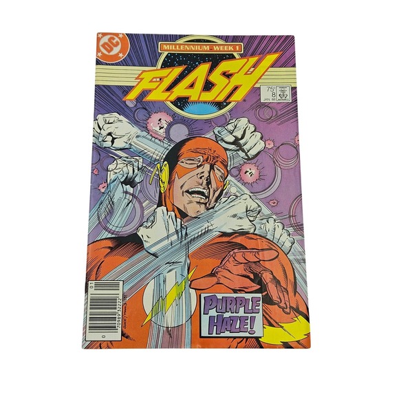 DC Comics The Flash #75 Millennium Week‎ 1 Purple Haze Comic Book - Picture 1 of 6